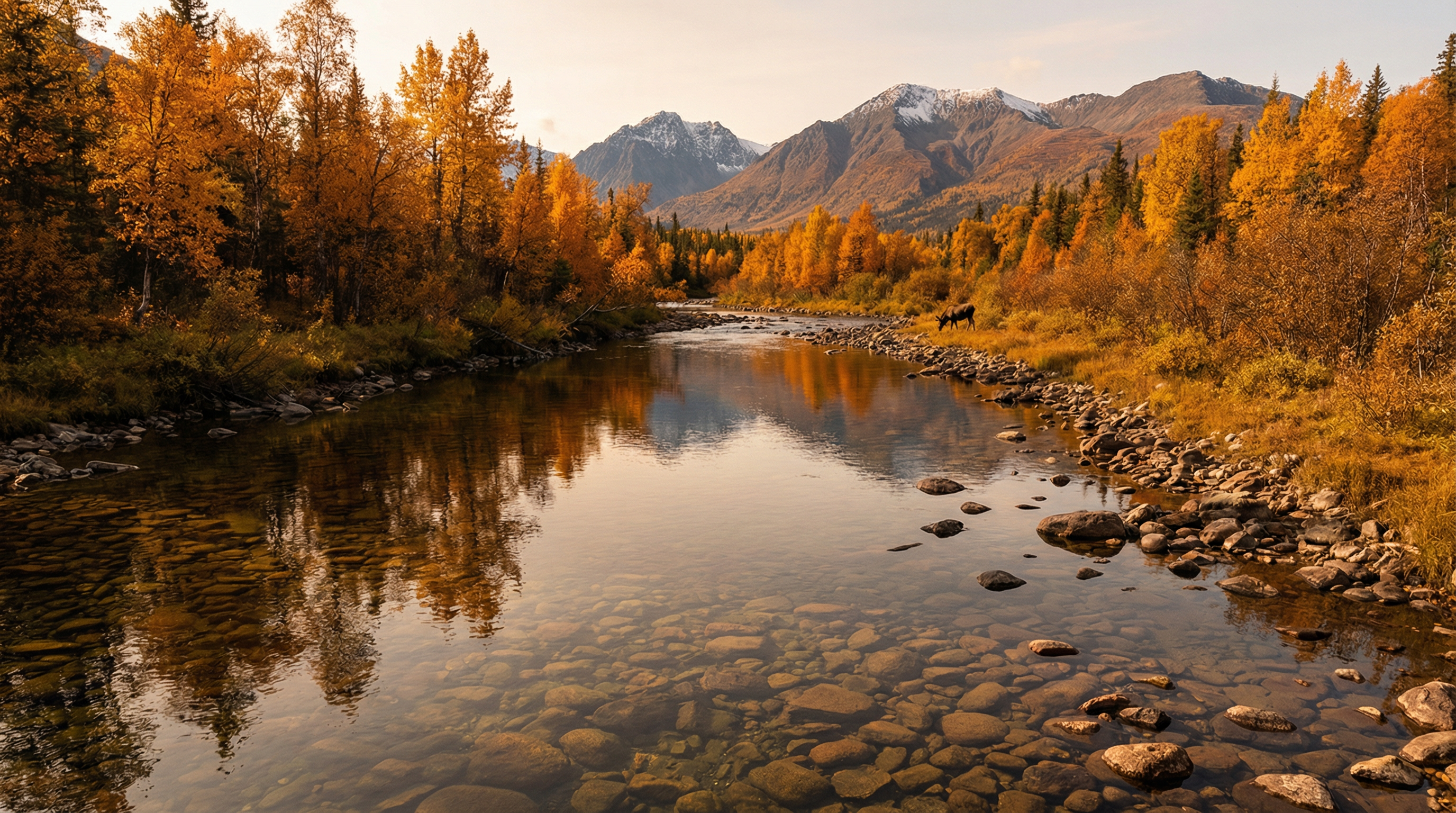 加拿大28预测 - 幸运河秋日景色
